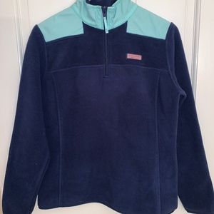 Vineyard Vines Womens Fleece Shep Shirt